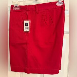 GAP Red Classic Fit Shorts